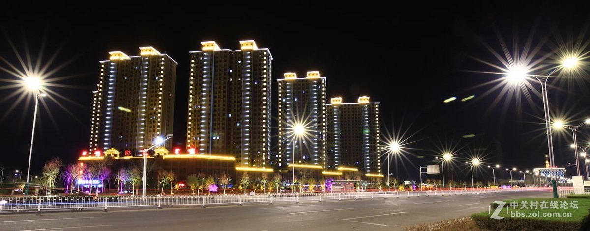 宁静柔美的夜色