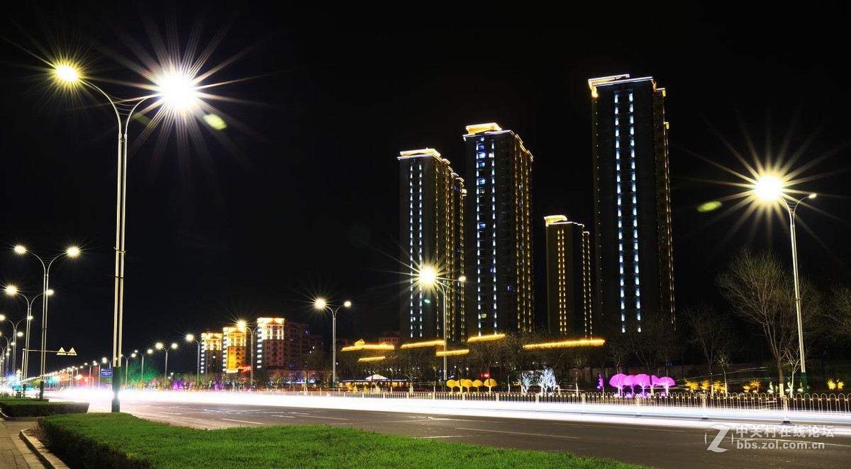 宁静柔美的夜色