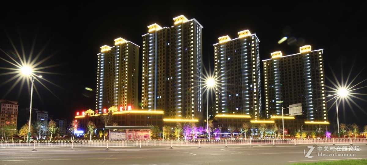 宁静柔美的夜色