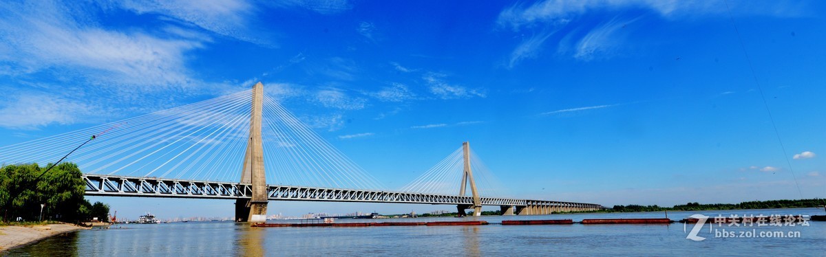 京广双层高铁线武汉天兴洲大桥