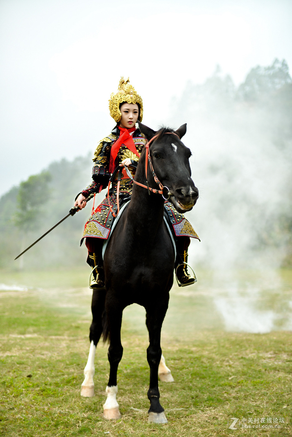 巾帼英雄梅花林展英姿续篇