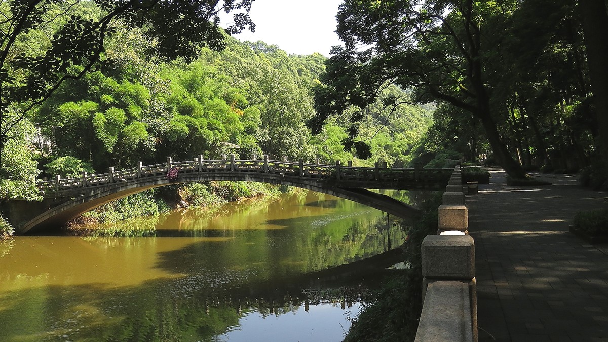 重庆南温泉公园图片