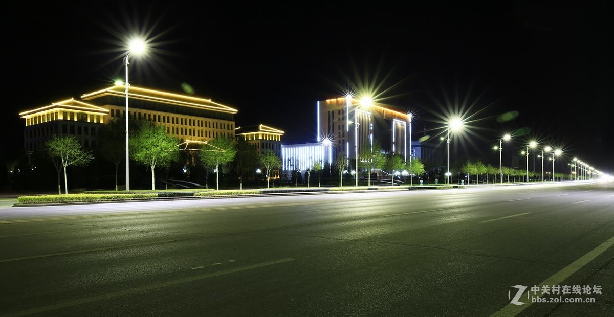 宁静柔美的夜色