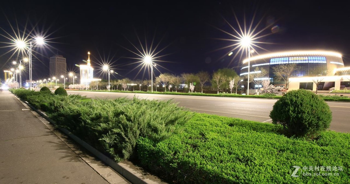 宁静柔美的夜色