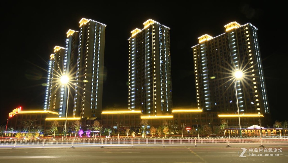 宁静柔美的夜色