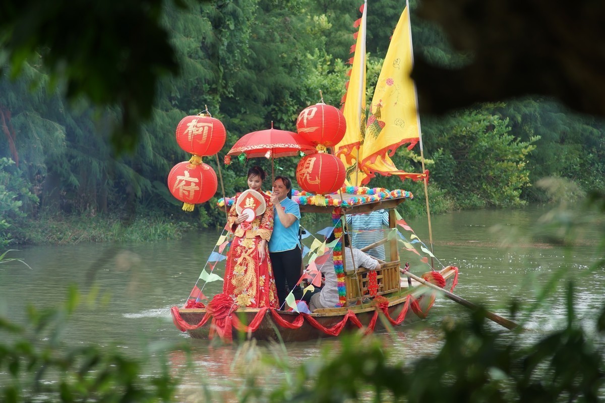 南澳村水上婚嫁