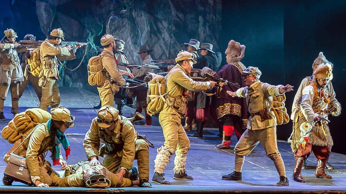 舞台摄影大型革命历史话剧解放解放3