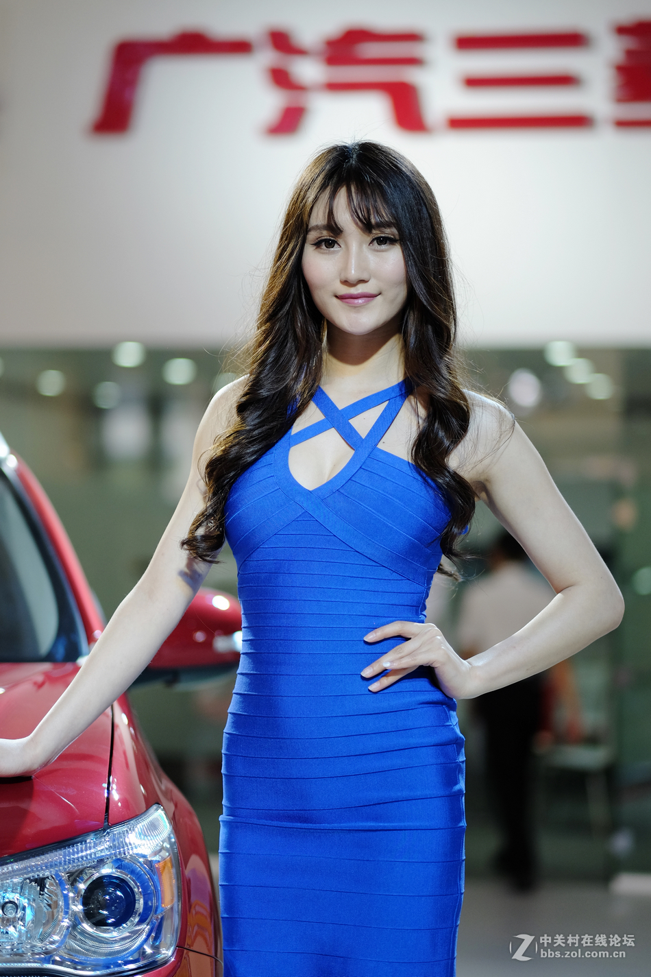 2016白云国际車展車模