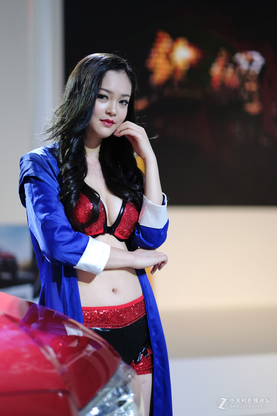 2016白云国际車展車模