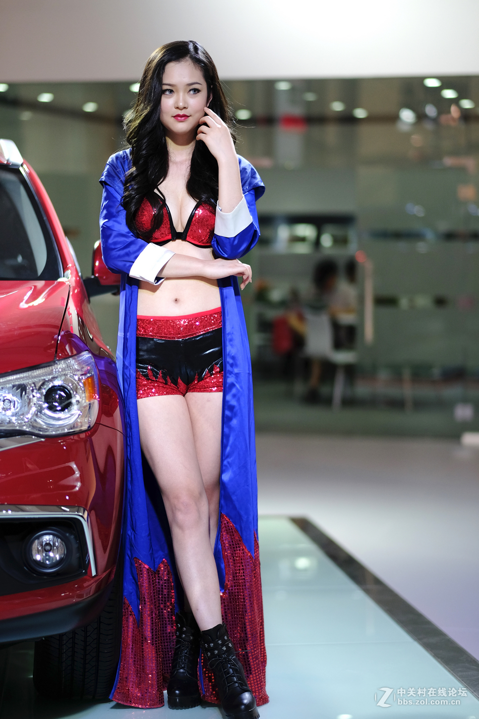 2016白云国际車展車模