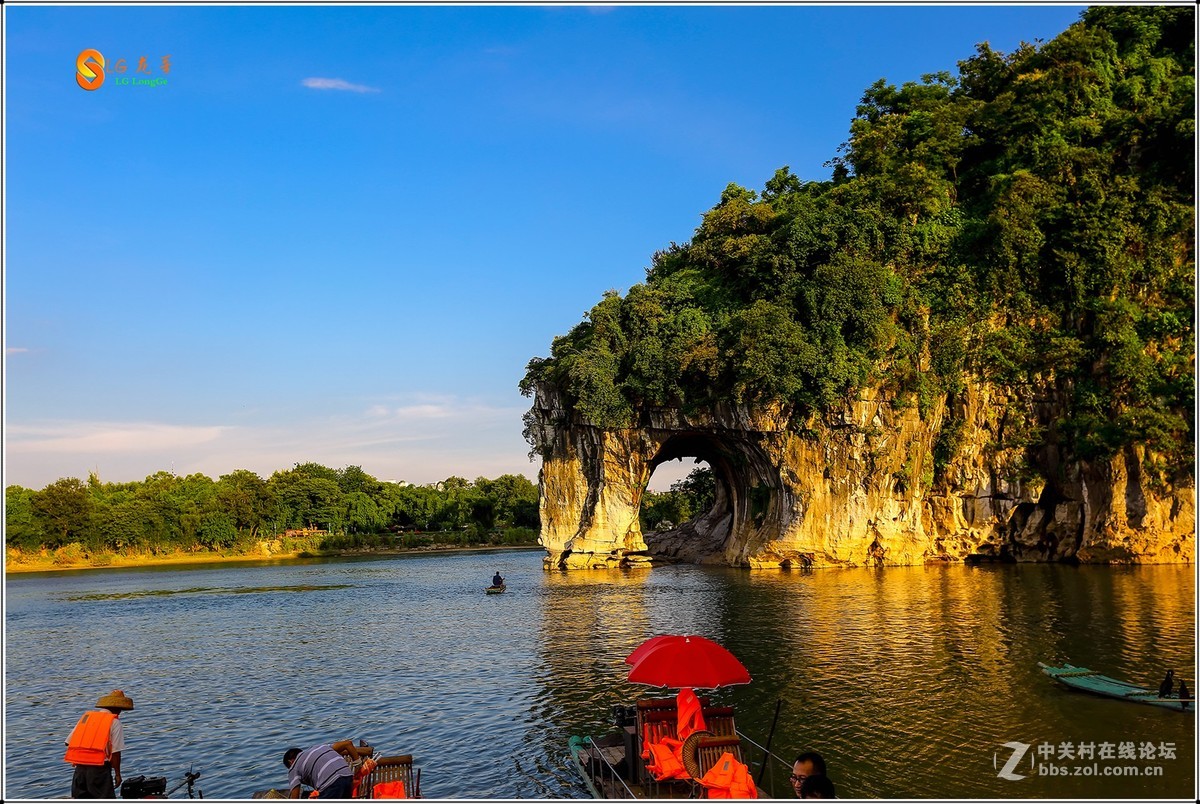 佳能月赛城市光影完整版桂林象鼻山全貌