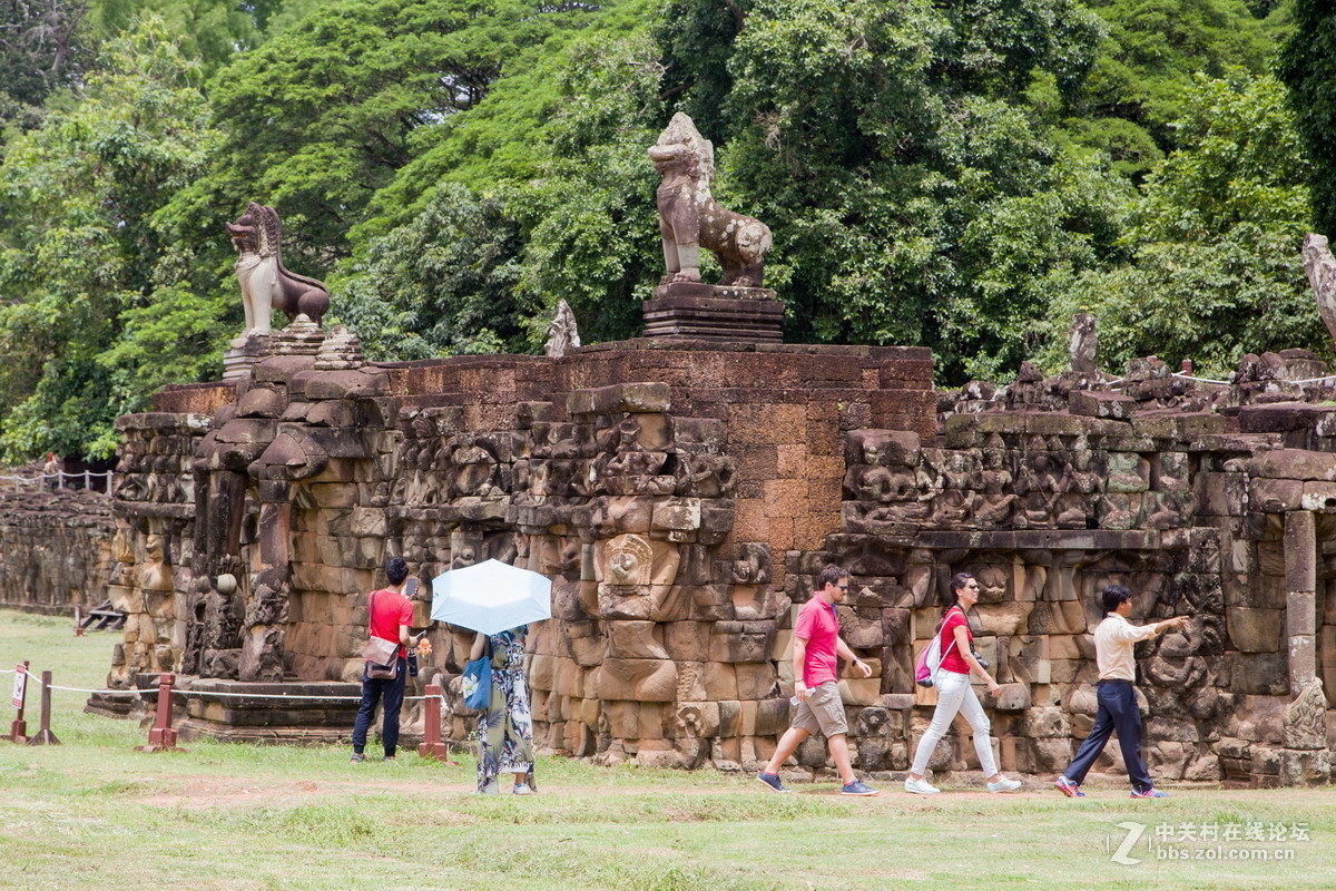 行摄吴哥(二)大吴斗象台和王宮遗址