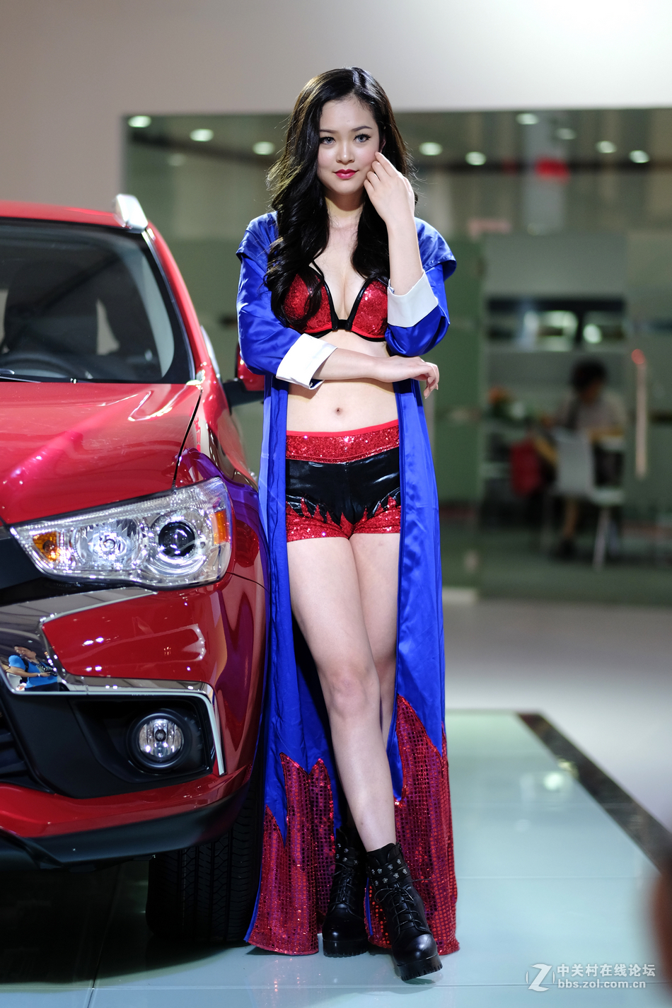 2016白云国际車展車模