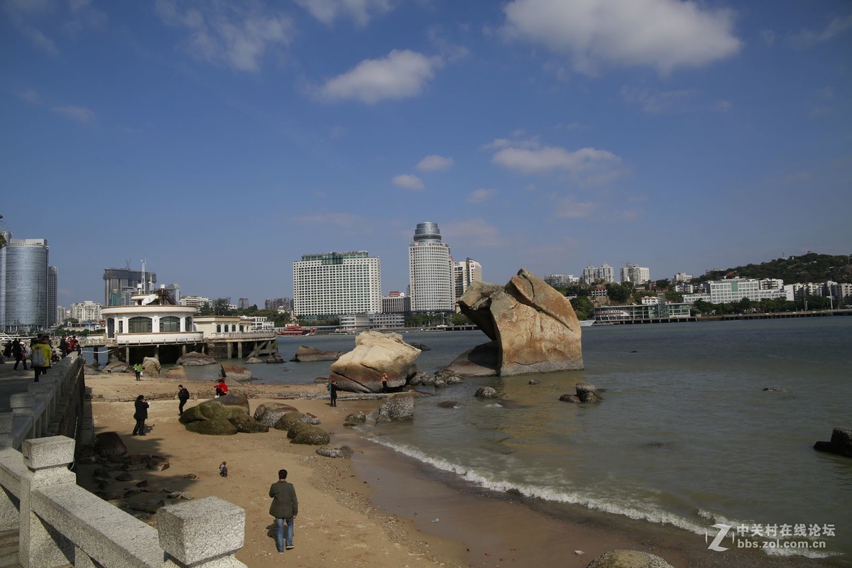 美麗的廈門海峽兩岸風光攝影