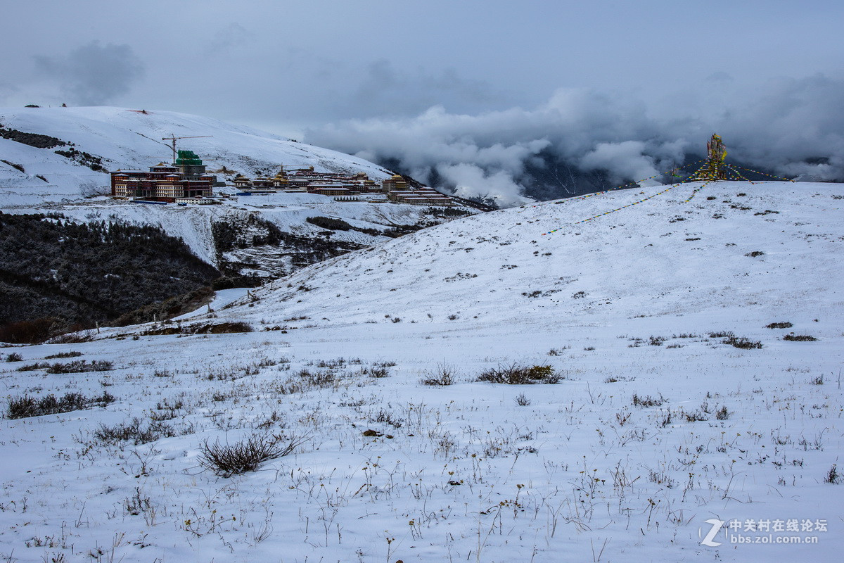 昌列神山雪景（马尔康市）