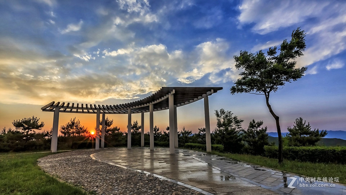 骤雨过后现彩虹-中关村在线摄影论坛