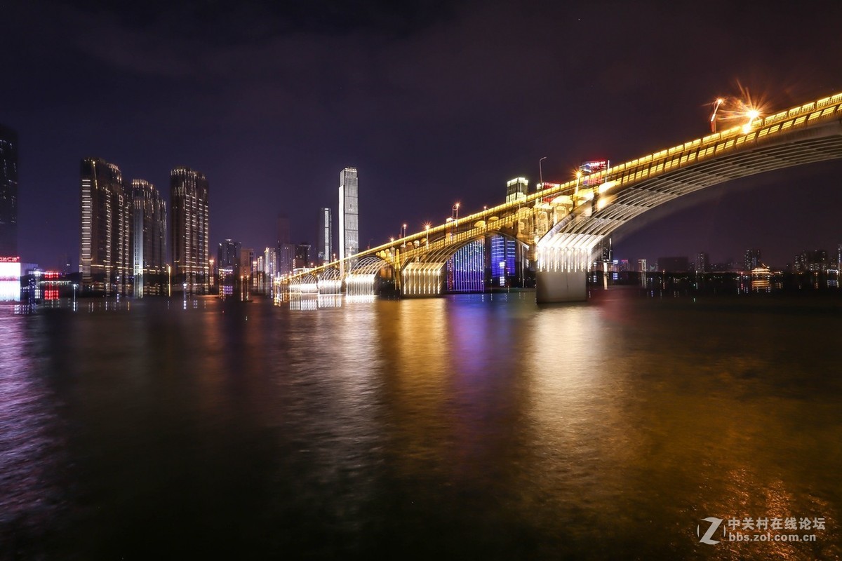 湘江夜景-中关村在线摄影论坛