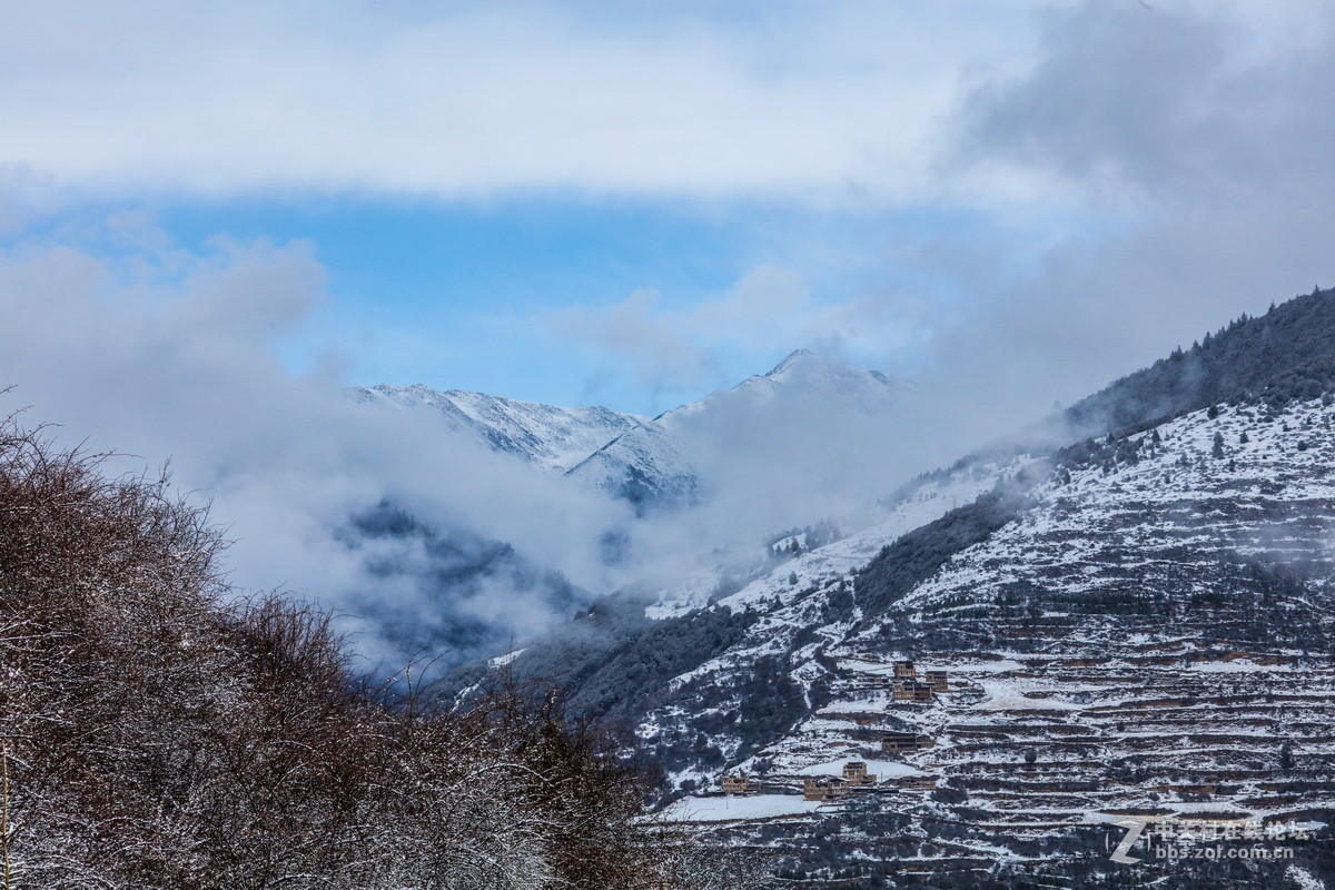 昌列神山雪景（马尔康市）