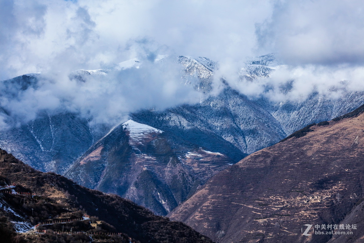昌列神山雪景（马尔康市）