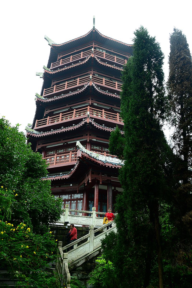 南充游之14南充西山开汉楼风景图片去长沙论坛学习