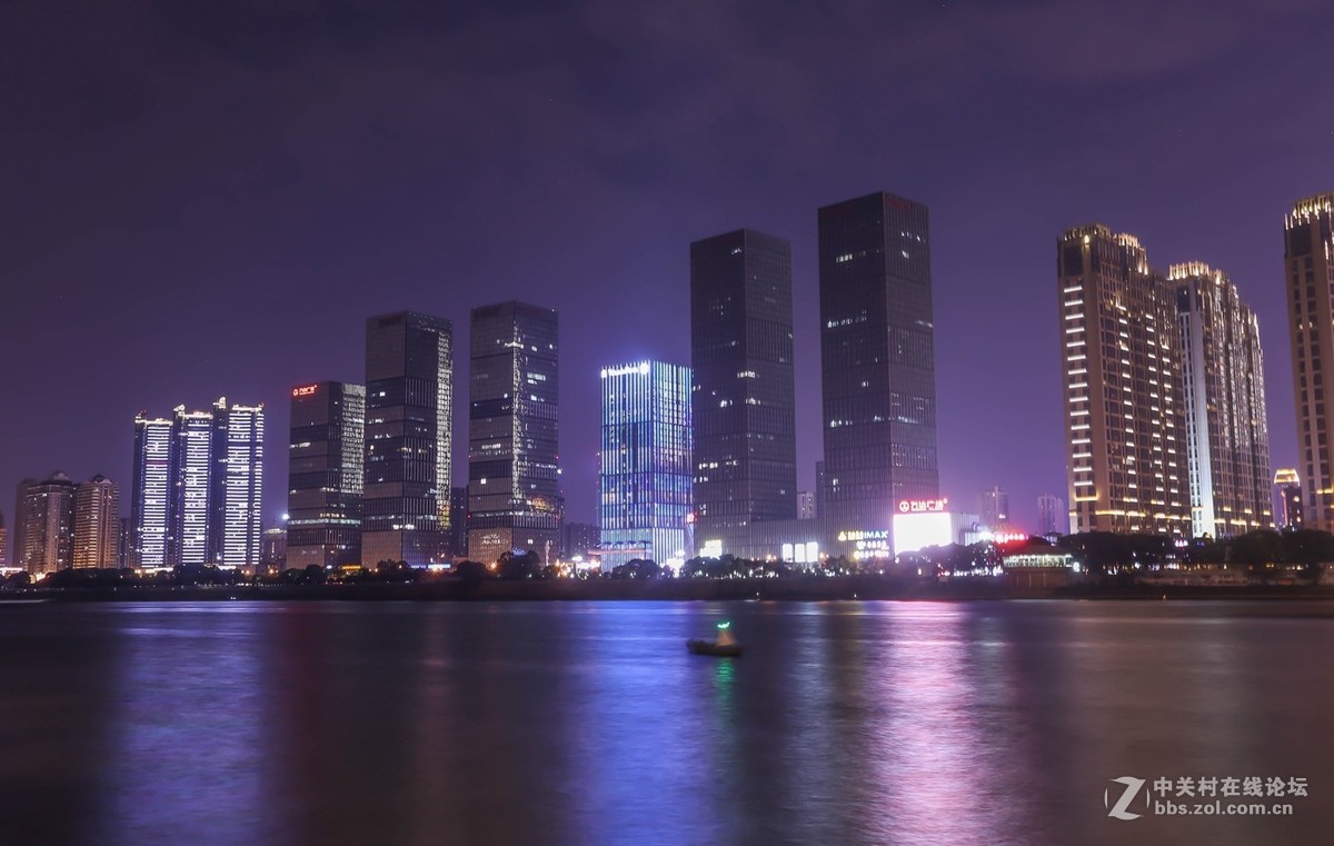 湘江夜景-中关村在线摄影论坛