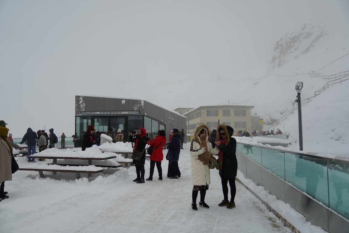 欧州六国之行--瑞士阿尔卑斯山脉皮拉图斯雪山（6）