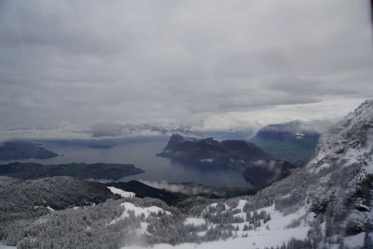 欧州六国之行--瑞士阿尔卑斯山脉皮拉图斯雪山（6）