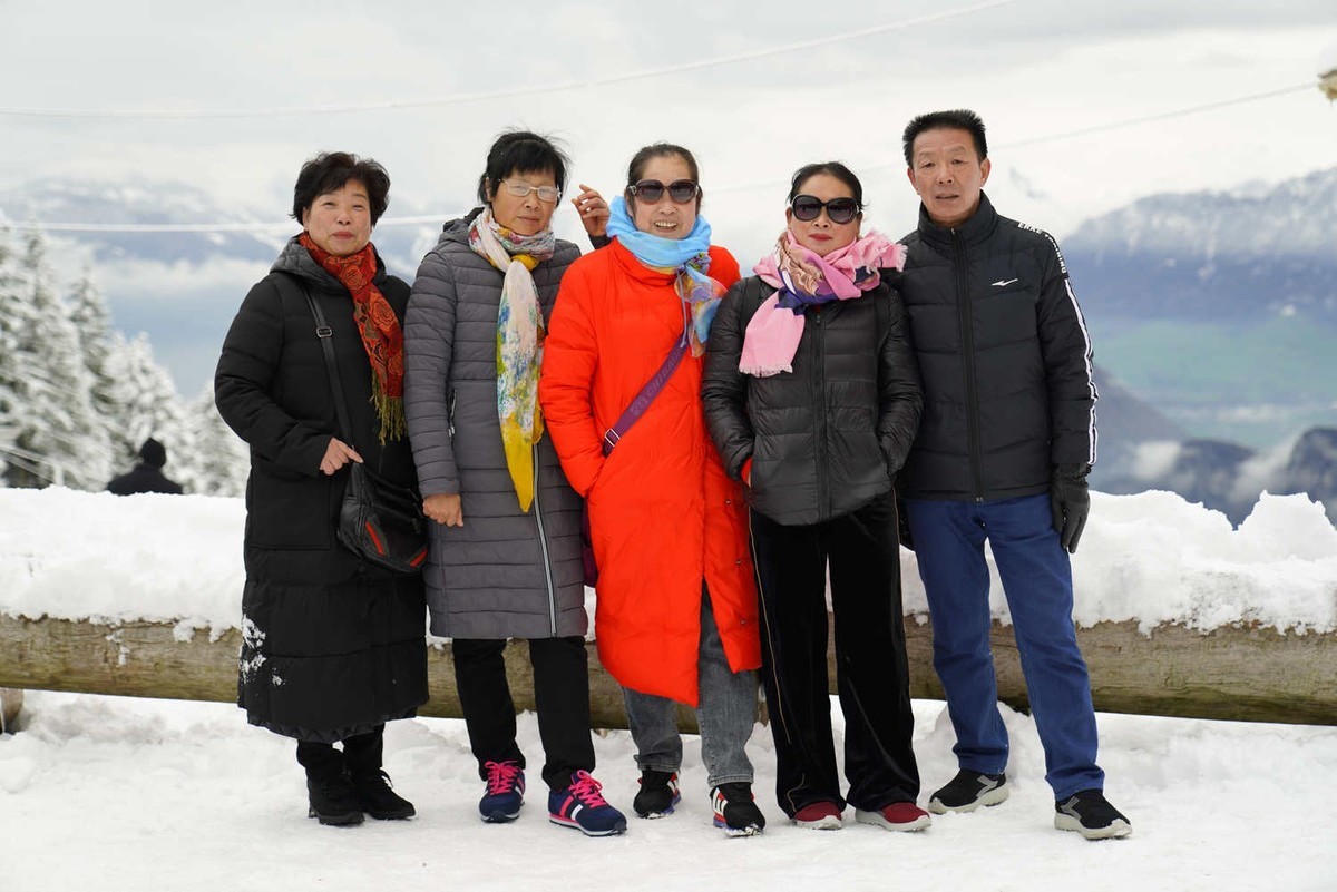 欧州六国之行--瑞士阿尔卑斯山脉皮拉图斯雪山（6）