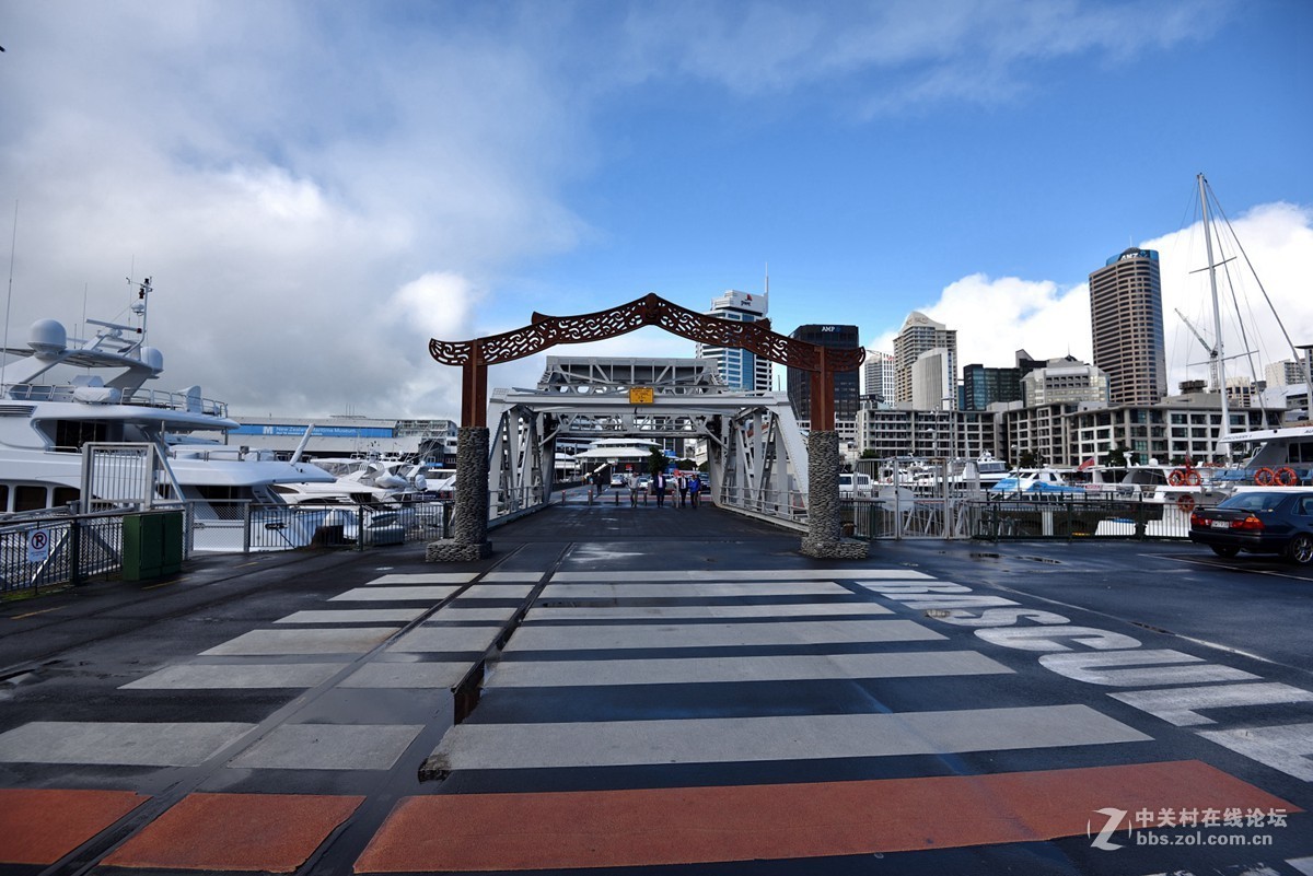 奥克兰的游艇码头-------新西兰