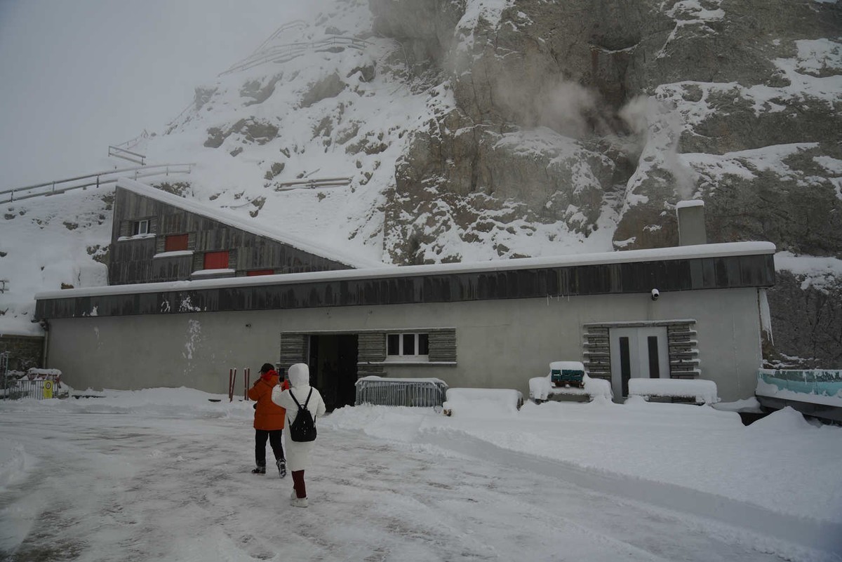 欧州六国之行--瑞士阿尔卑斯山脉皮拉图斯雪山（6）
