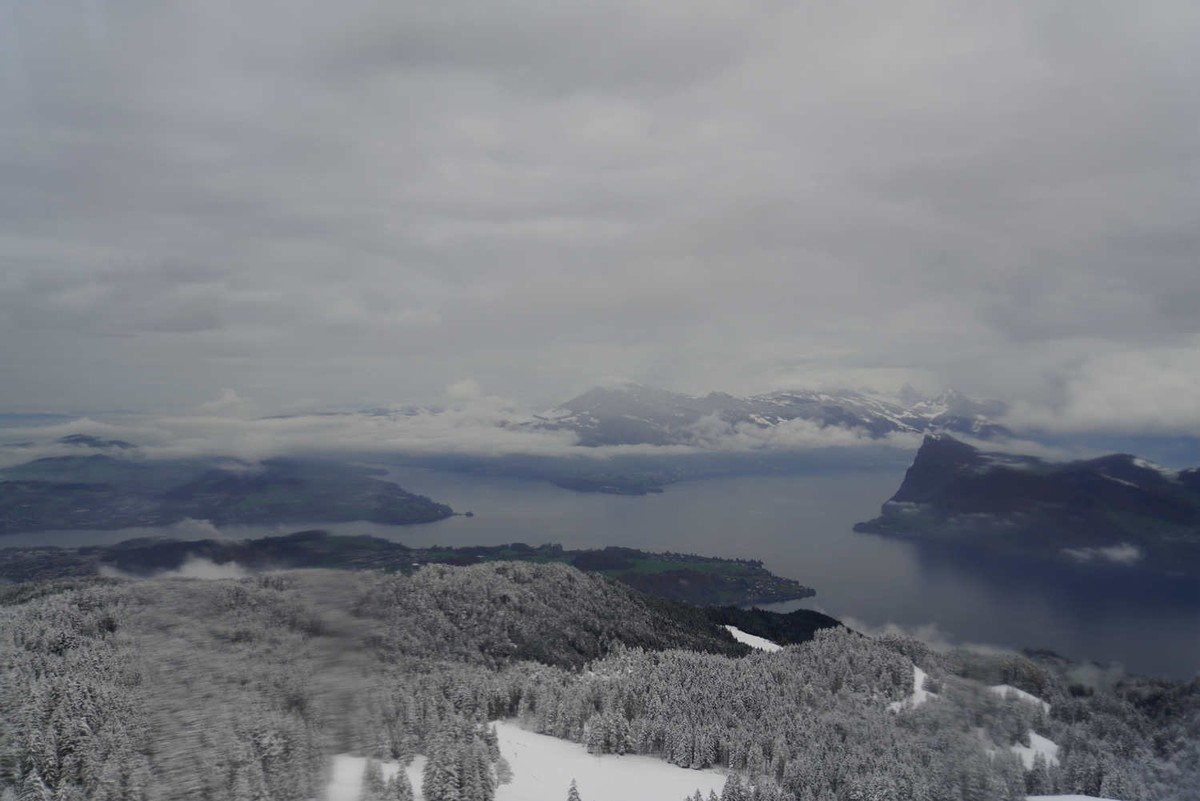 欧州六国之行--瑞士阿尔卑斯山脉皮拉图斯雪山（6）