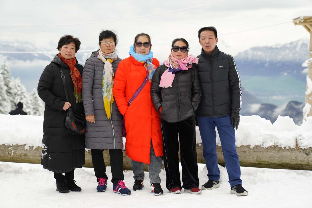 欧州六国之行--瑞士阿尔卑斯山脉皮拉图斯雪山（6）