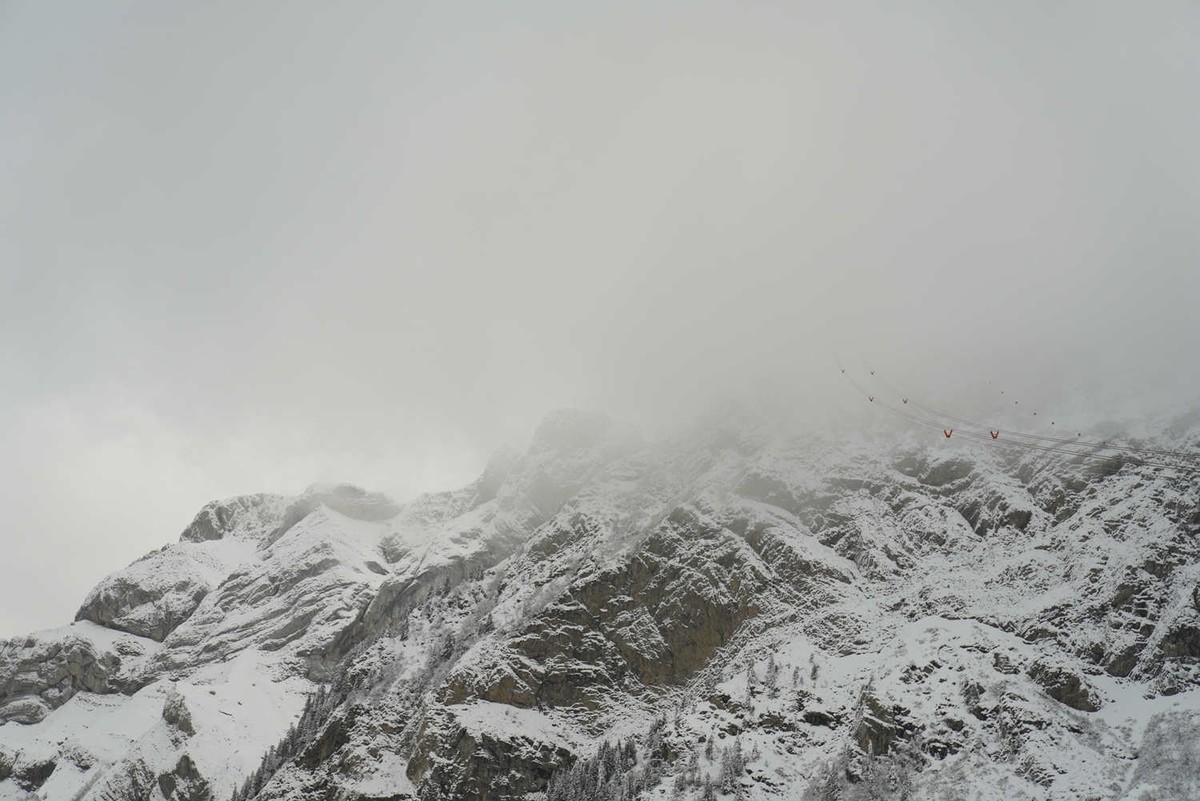 欧州六国之行--瑞士阿尔卑斯山脉皮拉图斯雪山（6）