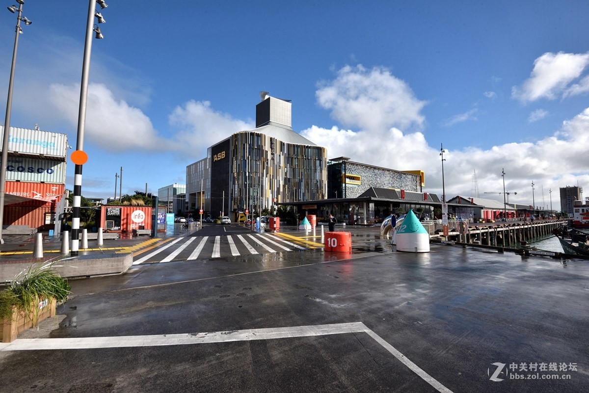 奥克兰的游艇码头-------新西兰