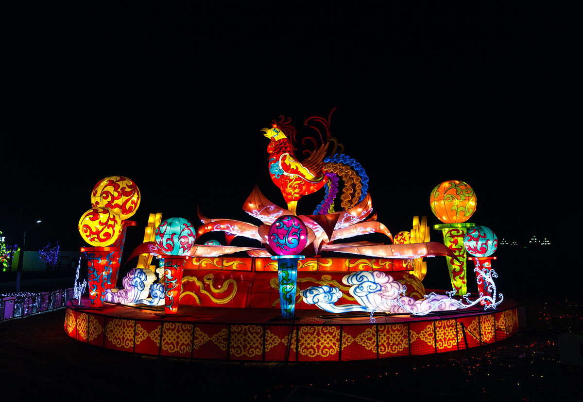 保定大激店迎春灯会二