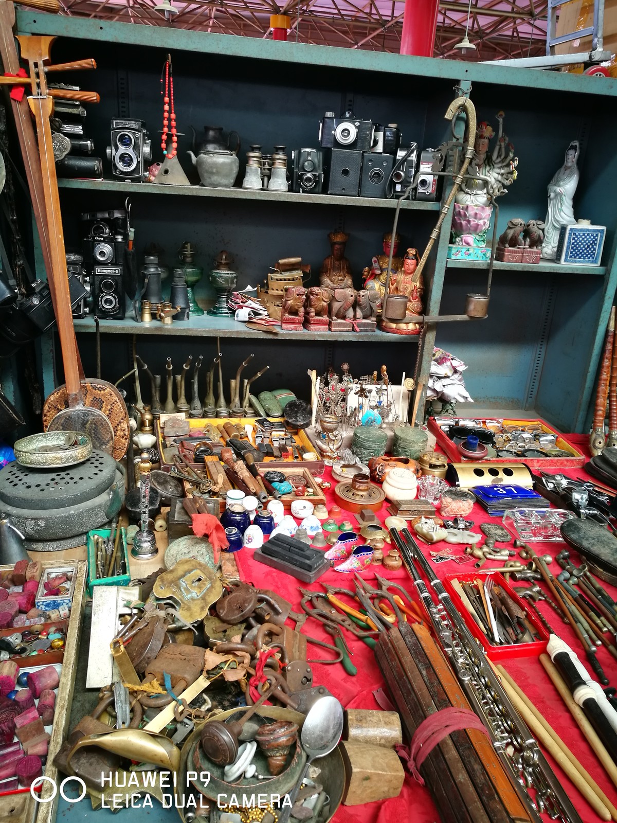 带手机逛潘家园，一样HOLD住