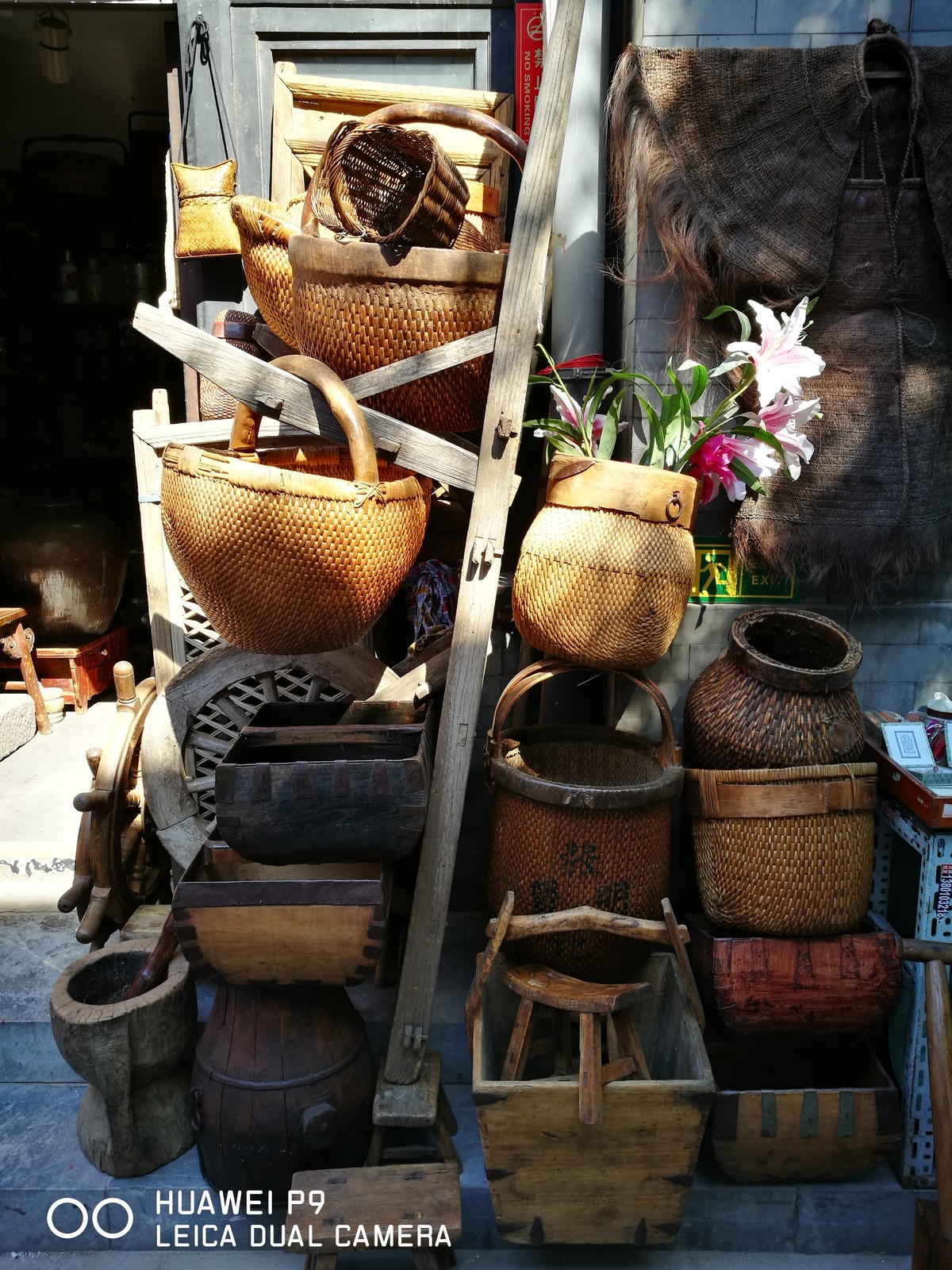 带手机逛潘家园，一样HOLD住