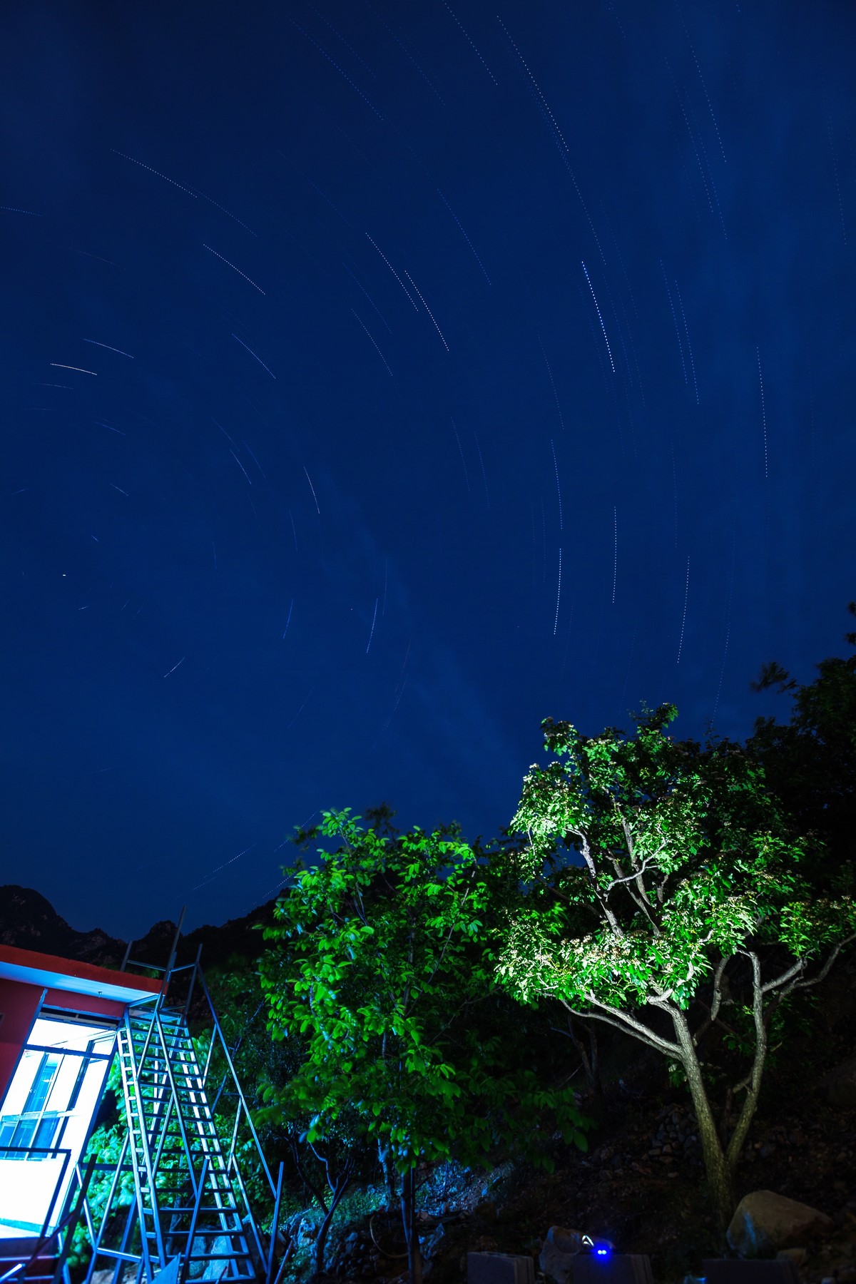 学拍星轨