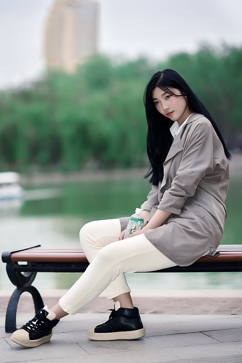 裕西公园人像170419-中关村在线摄影论坛