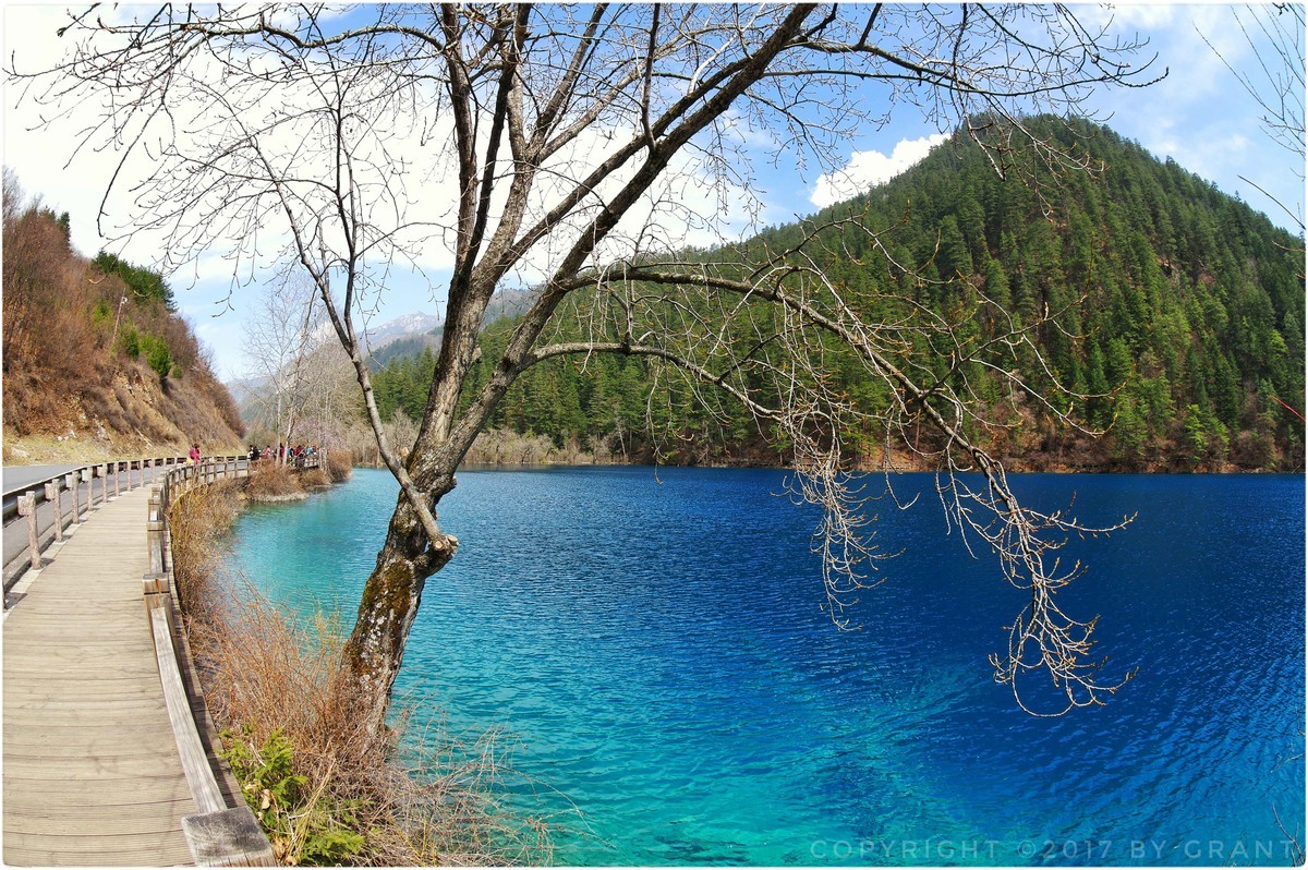 地震前的九寨沟