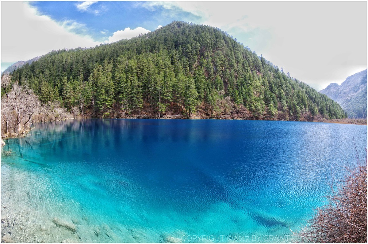 地震前的九寨沟