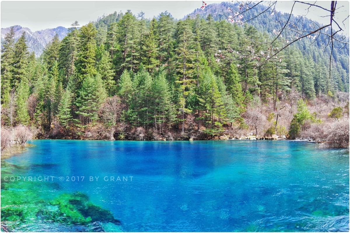 地震前的九寨沟