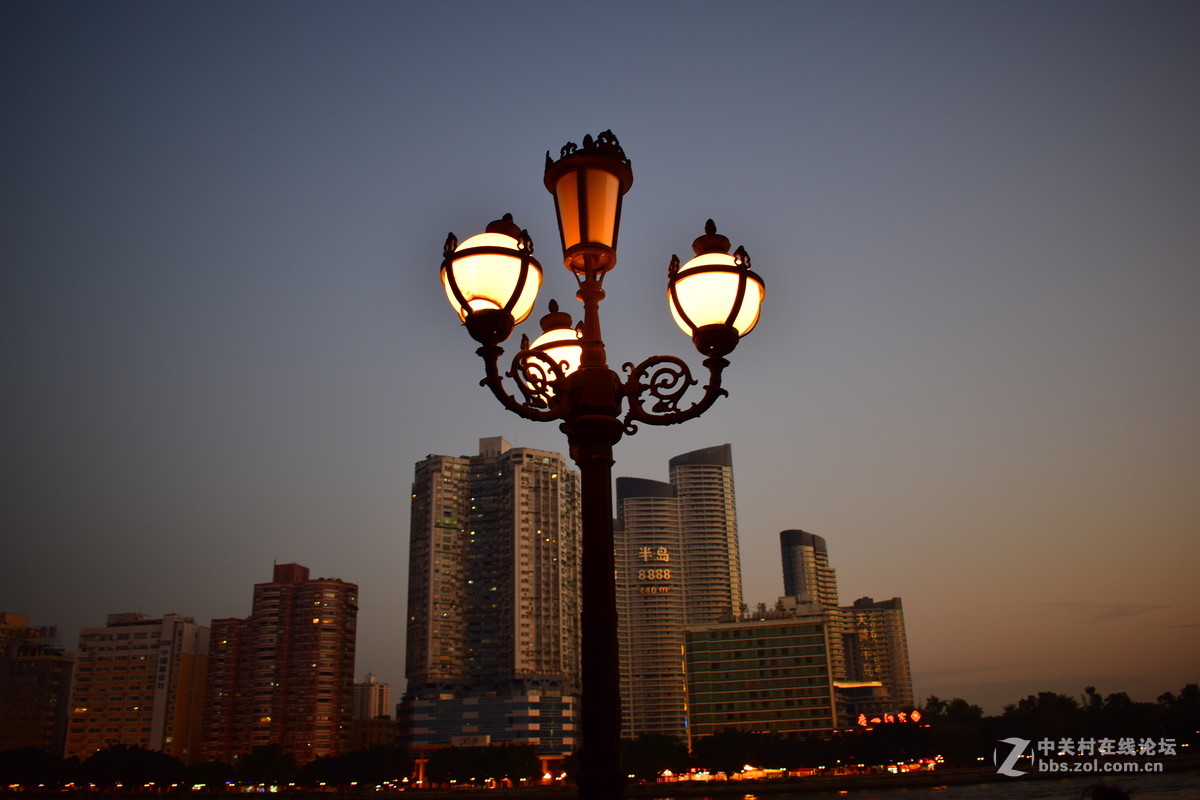 沙面黄昏+越秀花灯