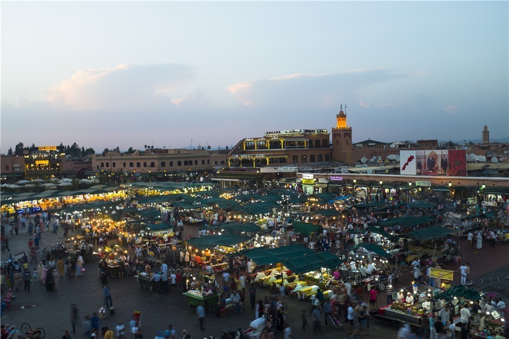 不眠广场~马拉喀什露天大市场