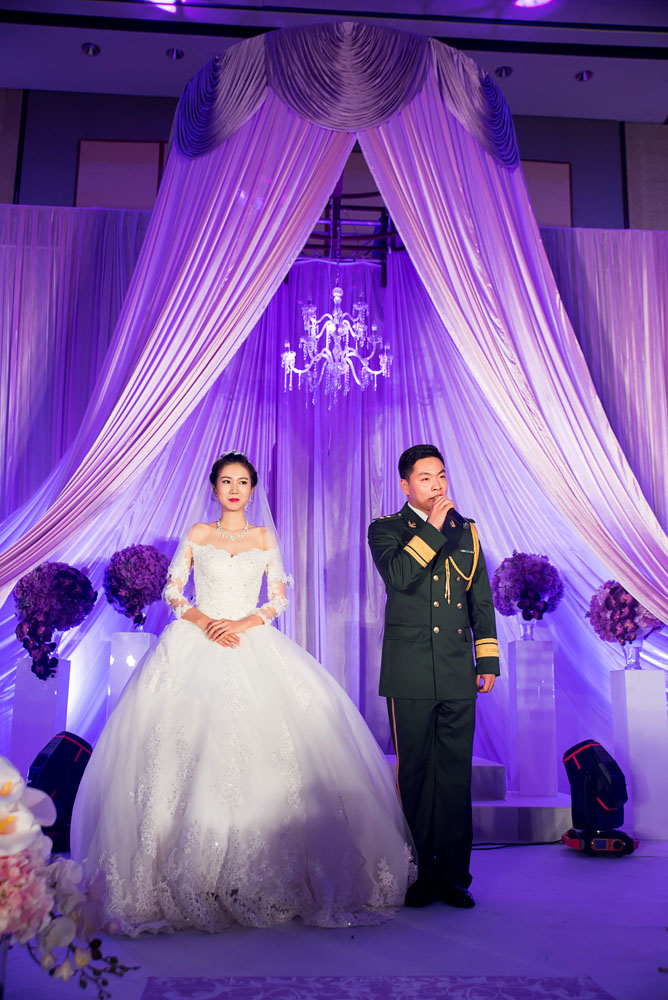 天津国庆期间婚礼跟拍小美女新娘