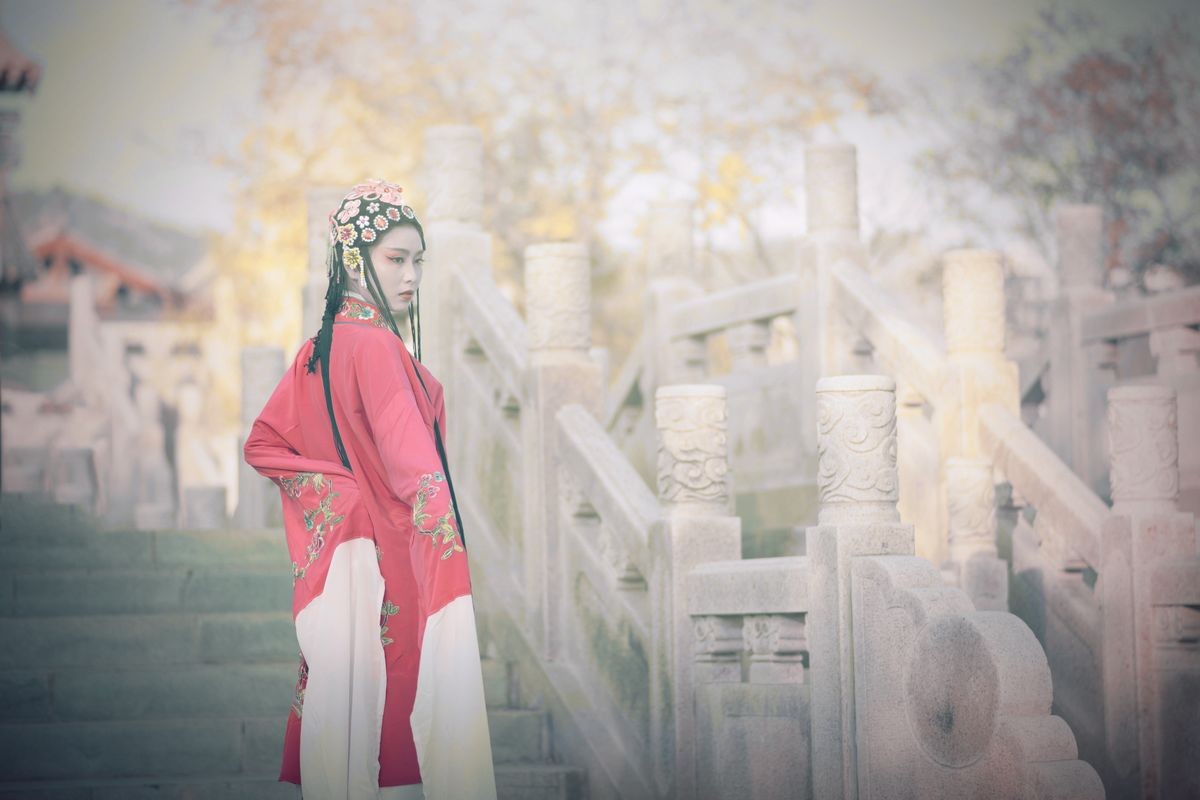 古装人像《清修》