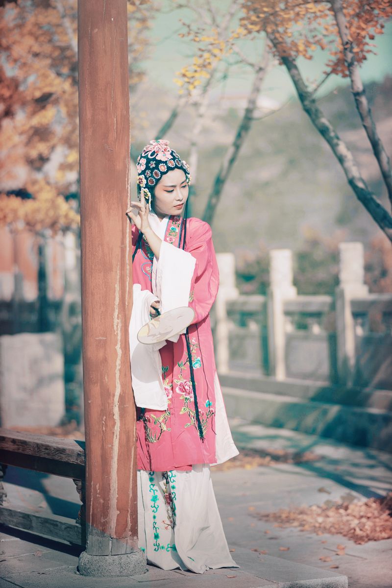 古装人像《清修》