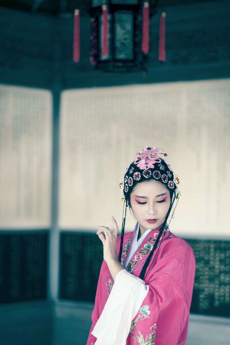 古装人像《清修》