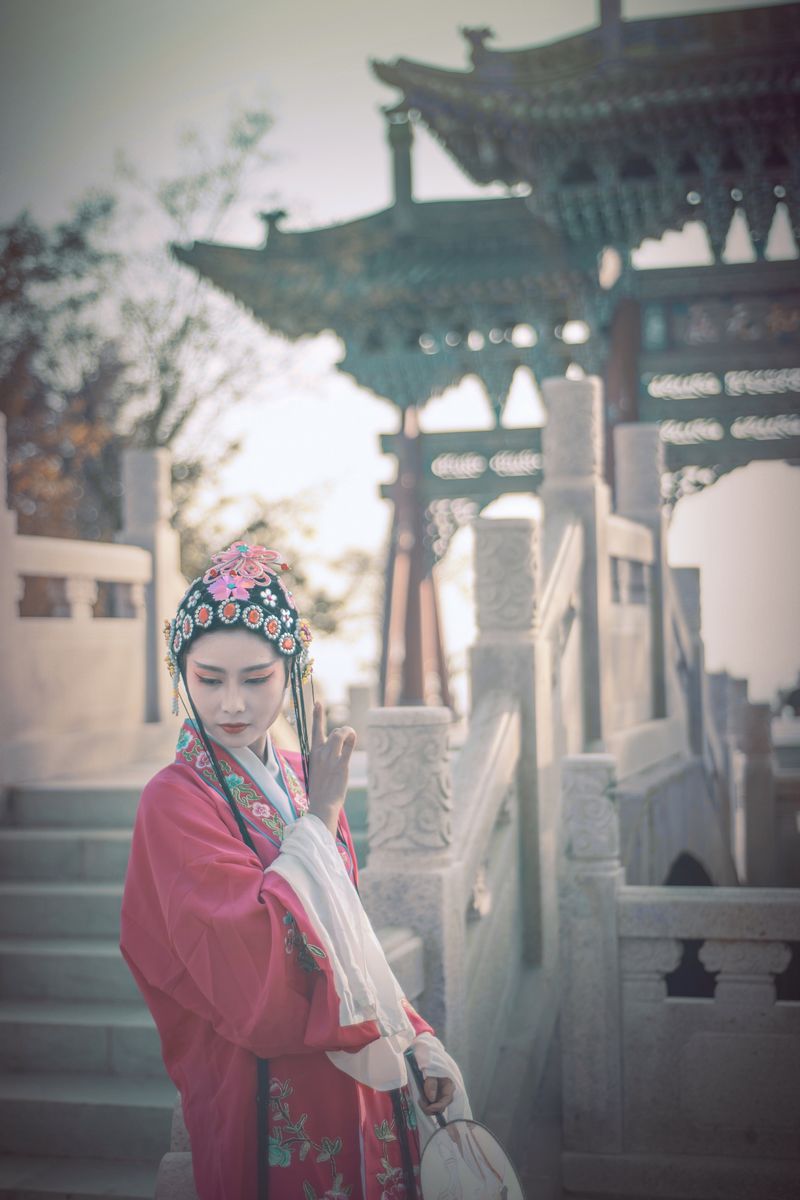 古装人像《清修》