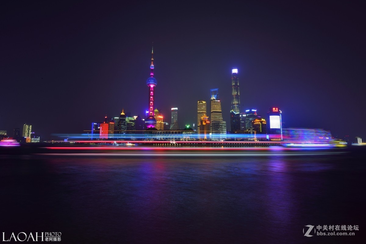 上海外滩夜景——请假帖